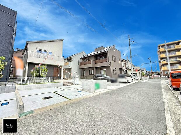 【前面道路含む現地写真】■家族とのお出かけが楽しくなる環境です