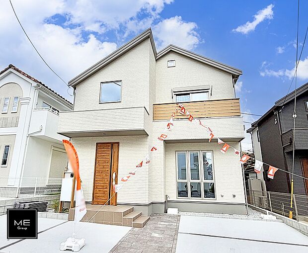 【現地外観写真】3号棟 ■家族みんなが笑顔で過ごせる、安心感のある住まい