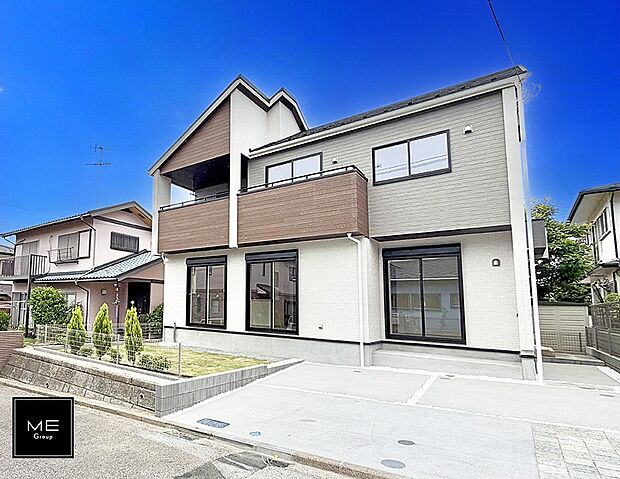 【現地外観写真】1号棟 ■暮らしを豊かにする充実した仕様設備で快適に
