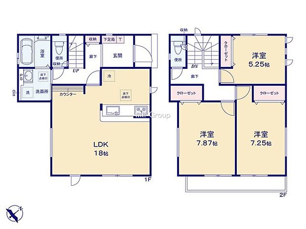 【3LDK】1号棟  