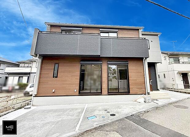 【現地外観写真】3号棟 ■家族みんなが笑顔で過ごせる、安心感のある住まい