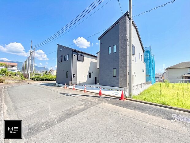 【前面道路含む現地写真】■新しい住まい、街の新しい風景