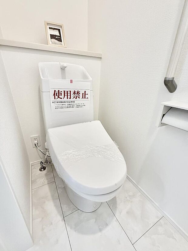 【トイレ】1号棟 ■毎日使う場所だからこそ、清潔感溢れる空間