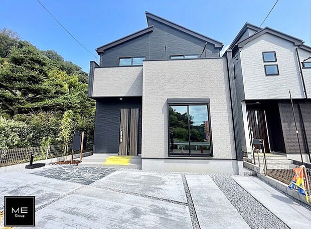 【現地外観写真】1号棟 ■家族みんなが笑顔で過ごせる、安心感のある住まい