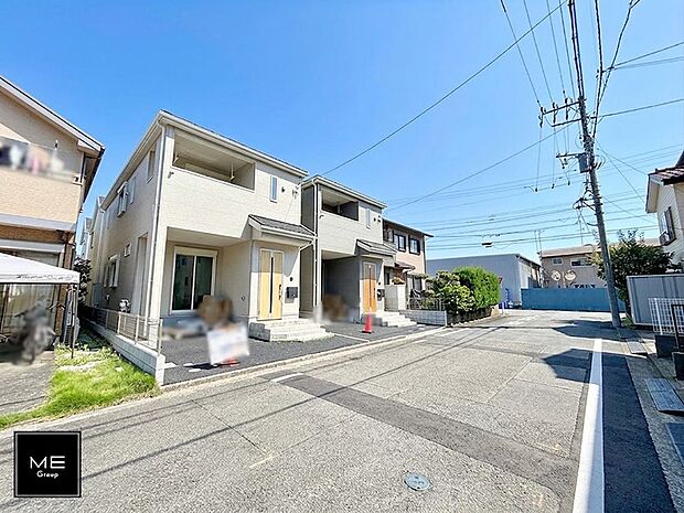 【前面道路含む現地写真】■新しい住まい、街の新しい風景