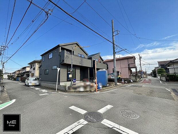 【前面道路含む現地写真】■新しい住まい、街の新しい風景