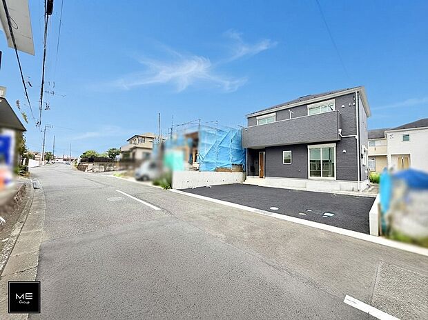 【前面道路含む現地写真】■新しい住まい、街の新しい風景