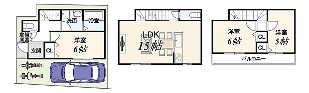 建物価格1899万円、建物面積77.77m2
※設計監理費用170万円(税込)・外構費用120万円(税込)別途要