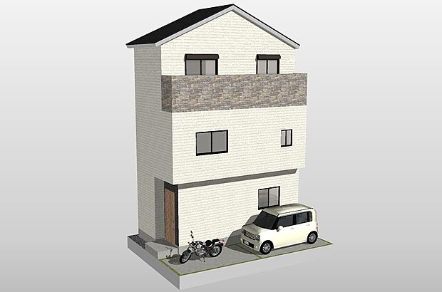【外観完成予想パース】
現地やモデルハウスにご案内致します!
お気軽にお問い合わせください♪