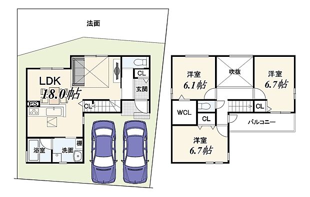 【3LDK】外構費用120万円(税込)別途要
