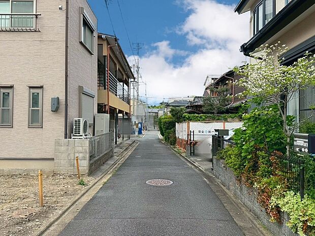 【【現地土地写真】】小中学校まで徒歩13分圏内の立地！
現地（2026年4月）撮影