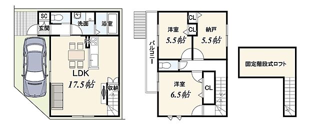 【新築参考プラン】建物面積81.60ｍ2/建物価格1699万円