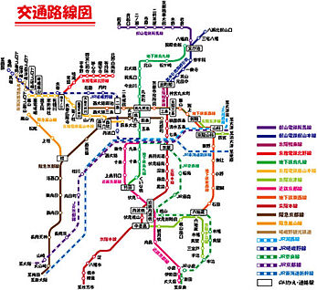 交通図
