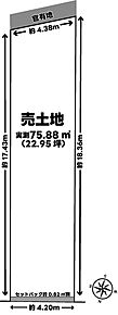 セットバック約0.84ｍ2別 