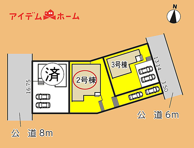 　　　　　全体区画図
　　　当日の案内も可能です♪
　お気軽にお問い合わせください！