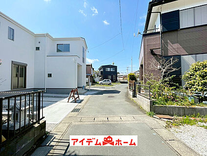 前面道路　写真
