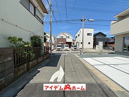 前面道路写真