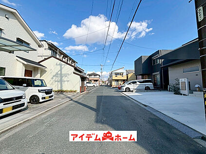 前面道路写真