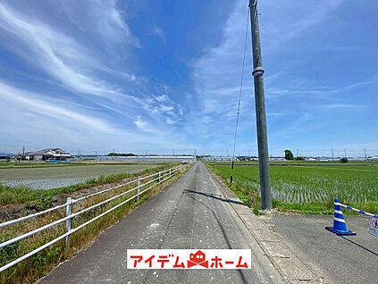 前面道路写真