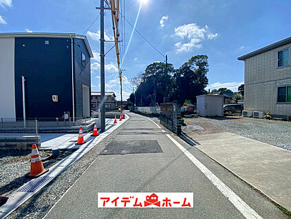 前面道路写真