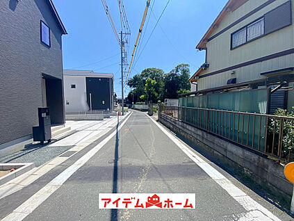 前面道路写真