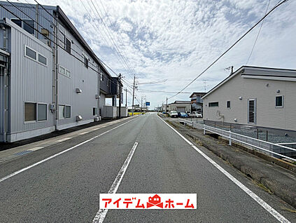 前面道路写真