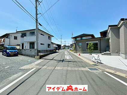 前面道路写真