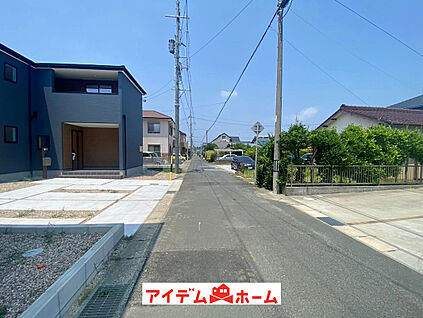 前面道路写真