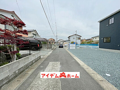 前面道路写真