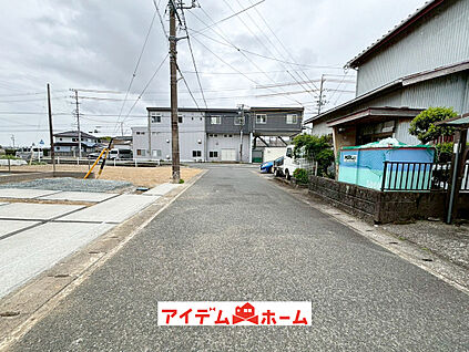 前面道路写真