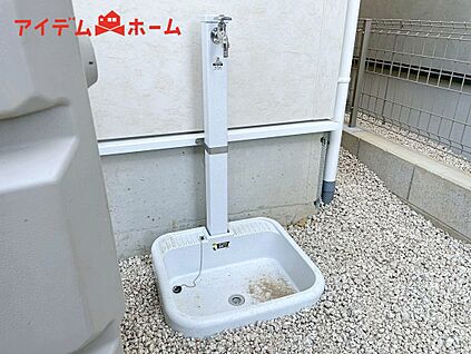 １号棟　立水栓