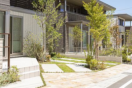 街の魅力を高める植栽計画