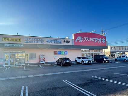 クスリのアオキ大井店　 100ｍ(徒歩2分)