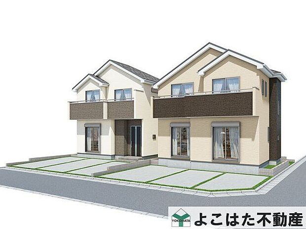 南向きの立地と光を取り込む工夫を施した外観で、明るく風通しの良い空間を実現。太陽の光が暗しに彩りを添えます。