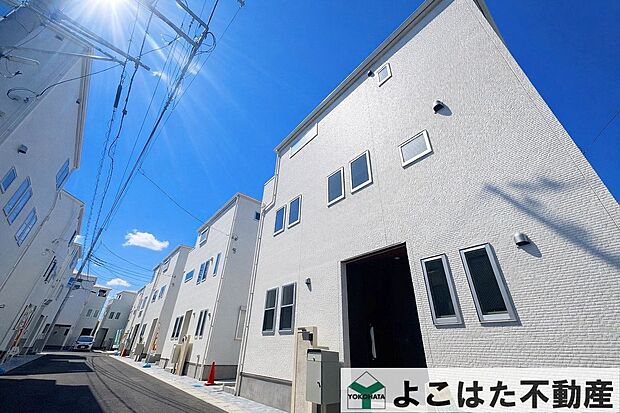 【外観】新設の道路が完成!~落ち着いた雰囲気の現地の様子~