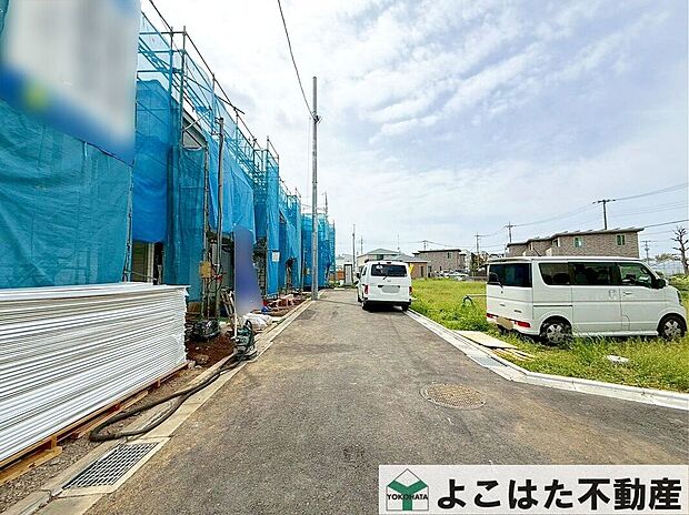 【外観】周辺は落ち着いた雰囲気の住宅街です。静かで落ち着いた新生活が迎えられそうです。