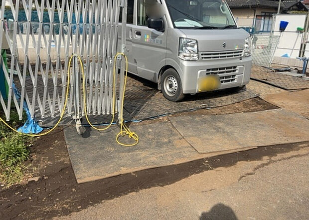 【駐車場_2】駐車場と明記されていても、最小スペースでつくられた駐車場だと大型車は駐車できなかったり、出入りしにくくなったりする可能性があります。お車のサイズと購入したい物件の駐車場のサイズを現地でC:\tools\新築ホームズ\images\68031602\物件からの展望_2.jpg確認しましょう。