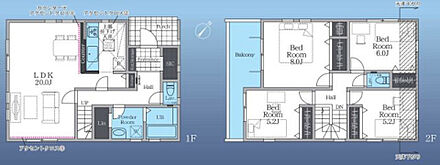 2026年9月築
ゆとりと品格を兼ね備えた4LDK新築戸建。重厚感のある外観と、洗練された内装デザインが印象的な住まいです。LDKは大空間設計で、ご家族でくつろぐひとときを豊かに演出。4つの居室はそれぞれ独立性が高く、プライバシーにも配慮された設計となっています。収納スペースも各所に充実し、生活感を感じさせないすっきりとした空間を実現。高い住宅性能と最新設備で、快適で安心な暮らしを長くお楽しみいただけます。ご家族の理想を叶える一邸です。 