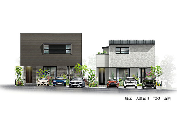 T-2、T-3／開放感あふれるLDKに、駐車3台も可能なゆとりある敷地。パントリーやSICなど、家事をスムーズにする豊富な収納が、日々の暮らしにゆとりを生みます。家族の時間を大切に育む住まいです。