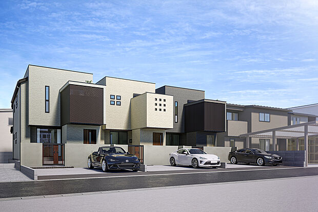 【外観完成予想図】T-3、T-5／外観完成予想図