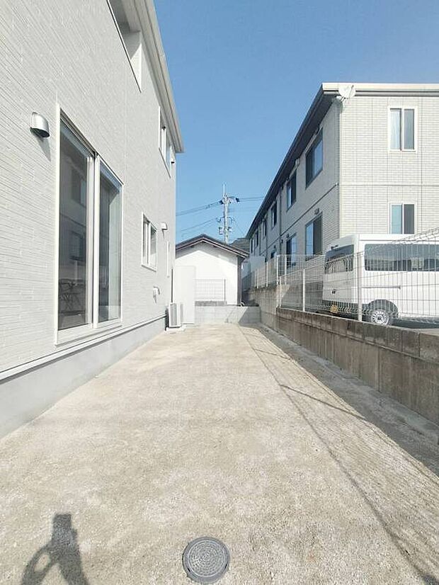 広々としたお庭付き