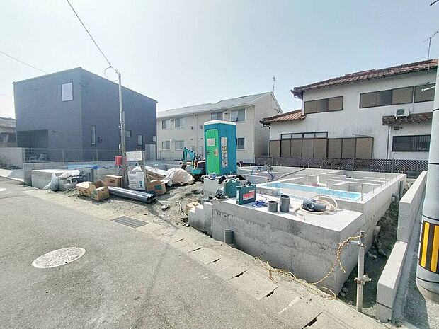 がっちりした骨組で安心♪保険により万が一の瑕疵(欠陥)補修費用を10年間サポート!10年保証付きの新築一戸建です♪