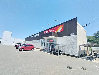 ツルハドラッグ大岳店 1221m