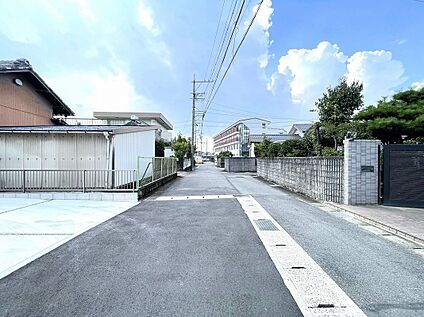 前面道路写真