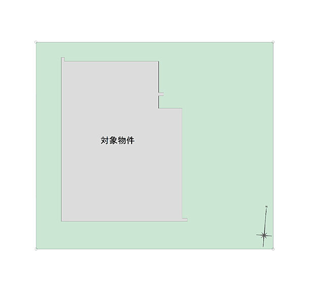 【4LDK】約51坪のゆとりある整形地。1号棟は角地に位置し明るく風通しも期待できます。