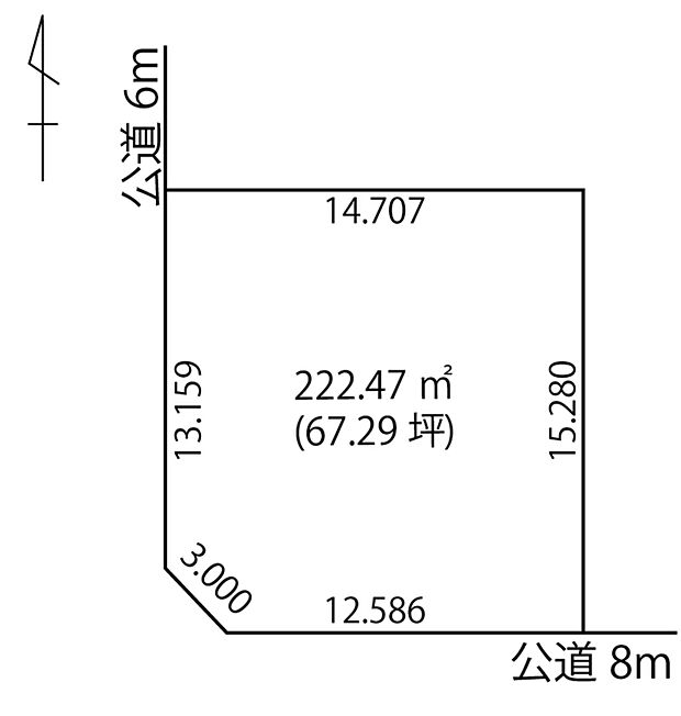 開放感あふれる南西角地。採光や通風が期待でき、快適に暮らせるお住まいが実現できます。幅員も広く、視界ひらける明るく快適なロケーションです。