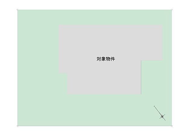 【4LDK】建築後の生活もしやすい平坦地な整形地です。土地が広いと隣家との間隔が空きやすいため、生活音などを気にせず過ごすことができます。