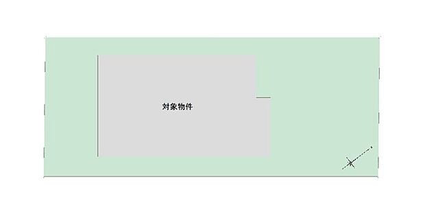 【4SLDK】幅員約6mの道路に面した開放感あふれる立地です。