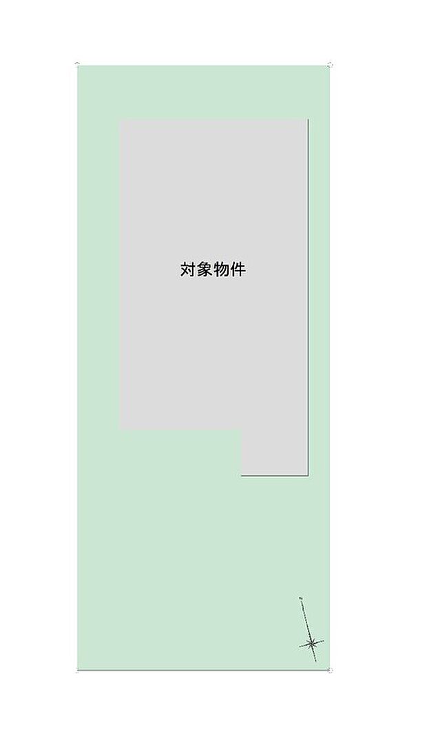 【4LDK】南側道路に面した陽当りの良い立地。暖かい陽光が差し込むお住まいです。
