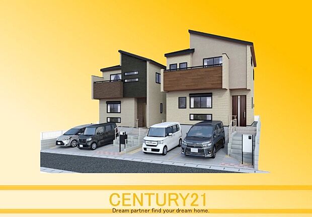 ◆◆完成予想図◆◆
※イメージ図の為、実際とは異なる場合がございます。
現地＆同一施工会社の完成物件もご案内可能です。